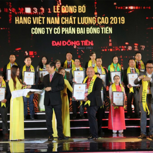 Đại Đồng Tiến Đạt Giải Thưởng Hàng Việt Nam Chất Lượng Cao 2019